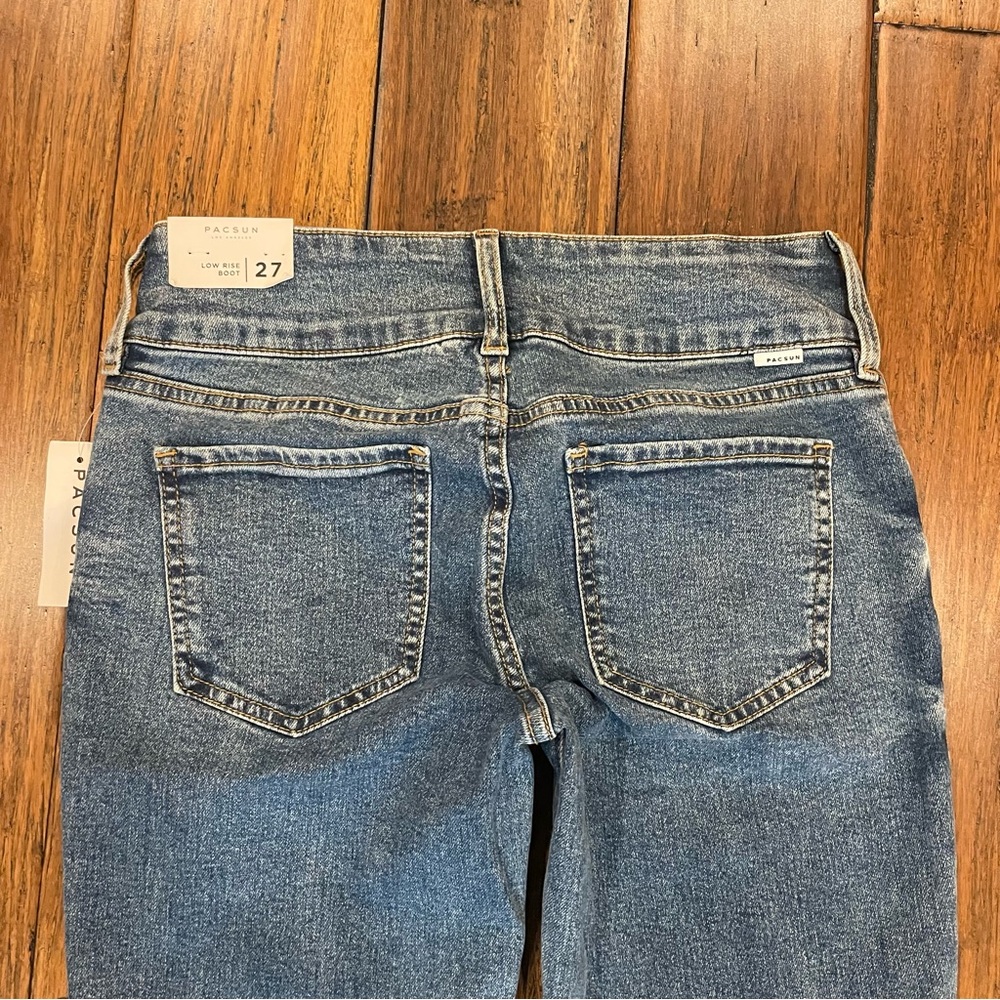 PacSun low Rise Boot Cut Jeans - Picture 5 of 11